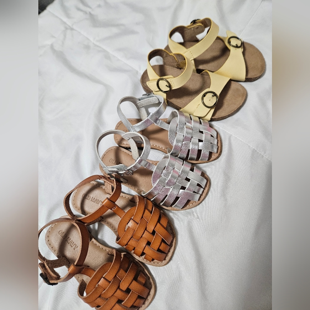 Old Navy Toddler Sandals Bundle